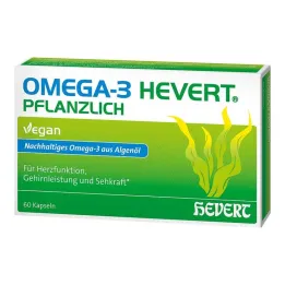 Omega-3 Hevert rastlinske mehke kapsule, 60 kosov