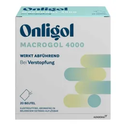 Onligol Macrogol 4000 prašek za pripravo raztopine vrečka, 20X10 g