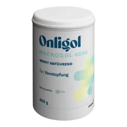 Onligol Macrogol 4000 prašek za pripravo e.raztopine pločevinka, 400 g