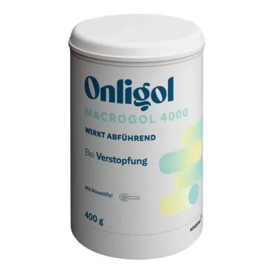 Onligol Macrogol 4000 prašek za pripravo e.raztopine pločevinka, 400 g Onligol Macrogol 4000 prašek za pripravo e.raztopine pločevinka, 400 g