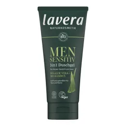 Lavera Men gel za tuširanje 3v1 DE, 200 ml