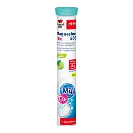Doppelherz Magnezij 500 + B12 šumeče tablete, 15 kos