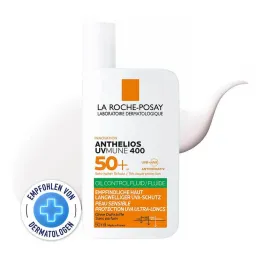 Roche-Posay Anthelios Oil Con.Fluid brez vonja LSF 50 + , 50 ml