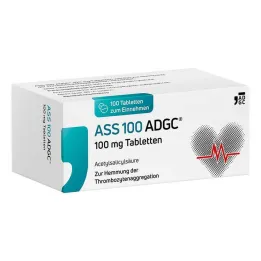 ASS 100 ADGC 100 mg tablete, 100 kos
