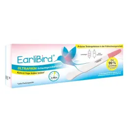 Earlibird ultra zgodnji test nosečnosti, urin, 1 kos