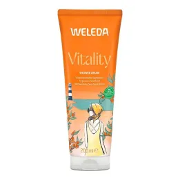 Weleda Vitality krema za prhanje Rakitovec, 200 ml