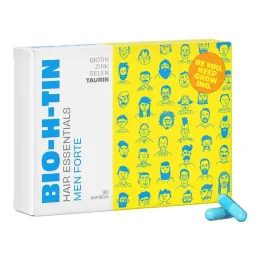 Bio-H-Tin Hair Essentials Men Forte kapsule, 30 kos