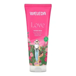 Weleda Love krema za prhanje Rose, 200 ml