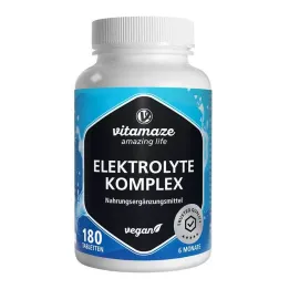 Tablete elektrolitskega kompleksa z magnezijem, veganske, 180 tablet