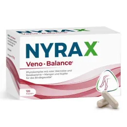Nyrax Veno Balance Phytocomplex kapsule vezivnega tkiva (120 kosov)