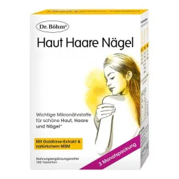 Böhm Skin Hair Nails tablete, 180 kos