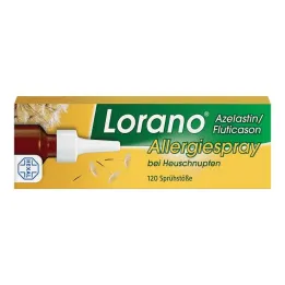 Lorano Azelastine / Fluticasone pršilo proti alergijam pri senenem nahodu, 23 g