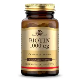 Solgar Biotin 1000 µg kapsule (50 kosov)