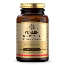 Solgar Vitamin B kompleks kapsule (50 kosov)