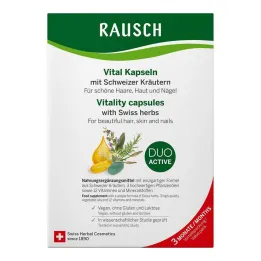 Rausch Vital kapsule s švicarskimi zelišči, 3X30X2 kom