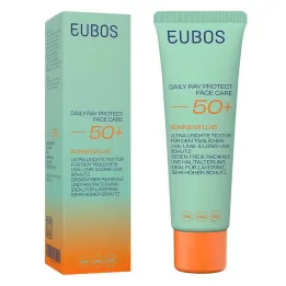 EUBOS DAILY Tekočina za zaščito pred žarki LSF 50+ dnevna krema 50 ml, 50 ml