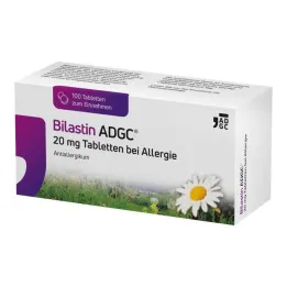 Bilastin ADGC 20 mg tablete za alergije, 100 kosov