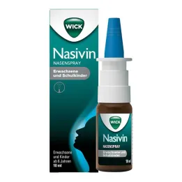 WICK Nasivin pršilo za nos odrasli / šolski otroci 0,5 mg / ml, 10 ml