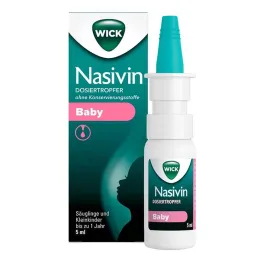 WICK Nasivin kapalka ok Baby 0,1 mg/ml Ntr, 5 ml