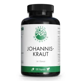 Green Naturals šentjanževka 850 mg kapsule, visoko dozirane veganske (180 kosov)