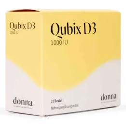 Medis Qubix Vitamin D3 1000 IU v prahu (30 kosov)