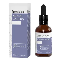 Femidoc Agnus Castus peroralne kapljice brez alkohola, 50 ml