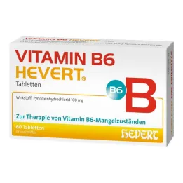 VITAMIN B6 HEVERT tablete, 60 kos