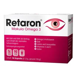 Retaron Makula Omega-3 kapsule, 90 kosov