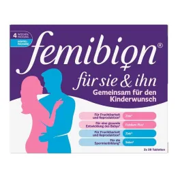 Femibion za njo &amp; ga tablete, 2x28 kom