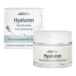 Hialuronska nočna regeneracijska krema, 50 ml