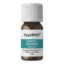 Nuvinol tinktura za odstranjevanje bradavic, neboleča, 2 ml