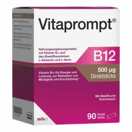 Vitaprompt B12 500 µg direktne palčke, 90 kos