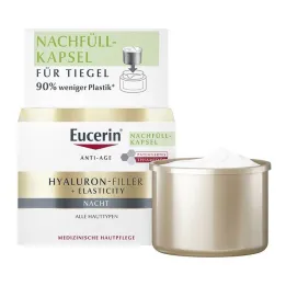 Eucerin Anti-Age hialuronsko polnilo + nočna krema za elastičnost, 50 ml