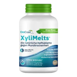 Xylimelts lepljive tablete mild mint Oracoat, 110 kos