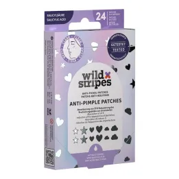 Wild Stripes obliži proti mozoljem Holo Clear, 24 kos