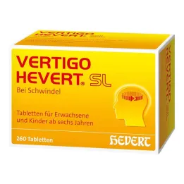 Vertigo Hevert SL tablete, 260 kom