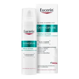 Eucerin Dermopure klinična krema s trojnim delovanjem, 40 ml