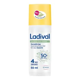 Ladival Zaščitni gel za pordelo kožo toniran LSF 50 +, 50 ml