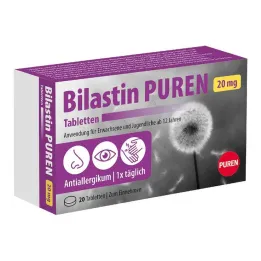 Tablete Bilastin Puren 20 mg, 20 tablet