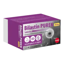 Bilastin Puren 20 mg tablete, 100 kosov