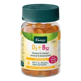 Kneipp Vitamin D3 + B12 Gumijevi, 30 kos