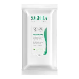 Čistilni robčki Sagella active Pregnacare, 15 kos
