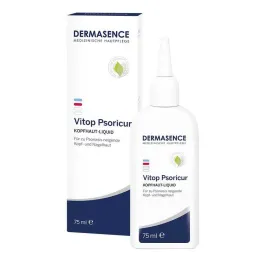 Dermasence Vitop Psoricur tekočina za lasišče, 75 ml