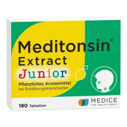 Meditonsin Extract Junior zeliščne tablete proti prehladu, 180 kos