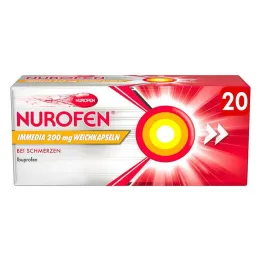 Nurofen Immedia 200 mg mehke kapsule, 20 kosov