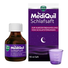 WICK MediQuil Sleep Juice 2,5 mg/ml peroralna raztopina, 90 ml