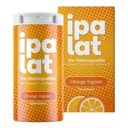 Ipalat Vitaminska pastila pomaranča-ingver, 40 kos
