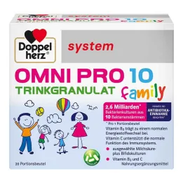 Doppelherz Omni Pro 10 family system zrnca za pitje, 20 kos