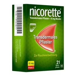 nicorette TX obliž 15 mg, 21 kos