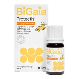 Bigaia Protectis plus Vitamin D3 kapljice, 10 ml